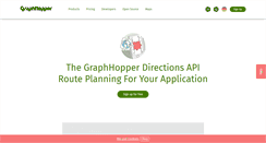 Desktop Screenshot of graphhopper.com