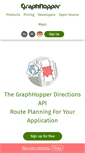 Mobile Screenshot of graphhopper.com